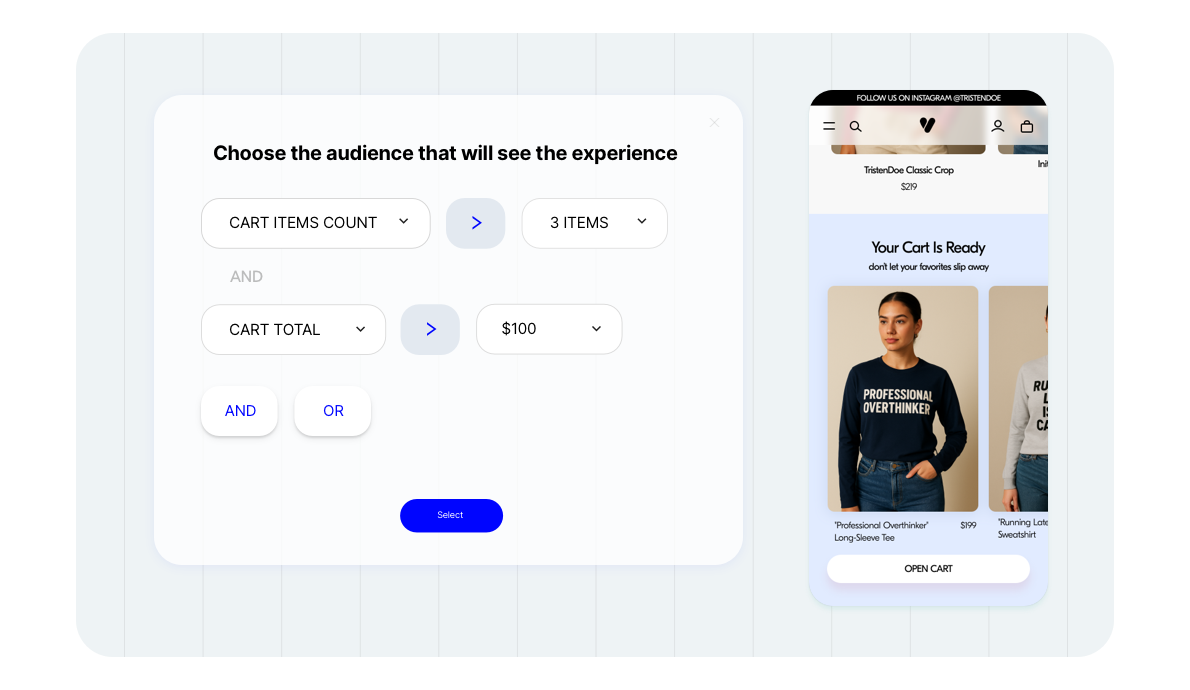 Merchandising and Upselling